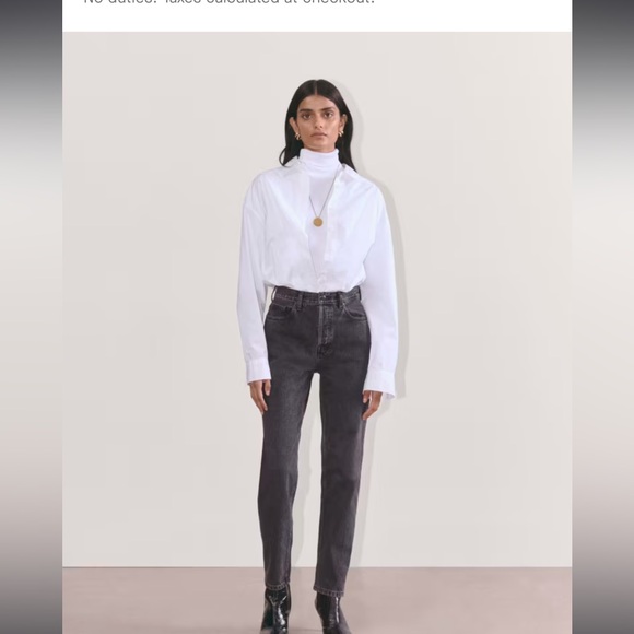 Everlane 90s Cheeky Jean, organic cotton, size 30 regular length - Picture 4 of 11